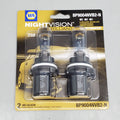 NAPA (2 Pack) NightVision Brilliant Halogen Headlamps HB1 High/Low Beam Whitest/Brightest BP9004NVB2-N 12.8V 65W/45W