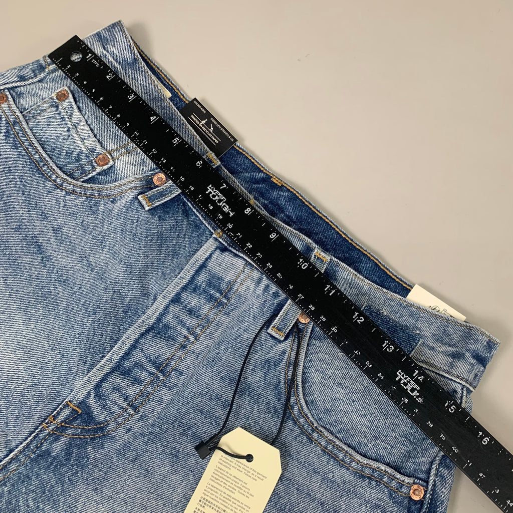 LEVIS 501 Original Fit High Rise Shorts Medium Wash Women's Sz 29 Mega Vibe Blue