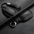 Leather Car Key Case Cover Fob Shell for Geely EX2/E2