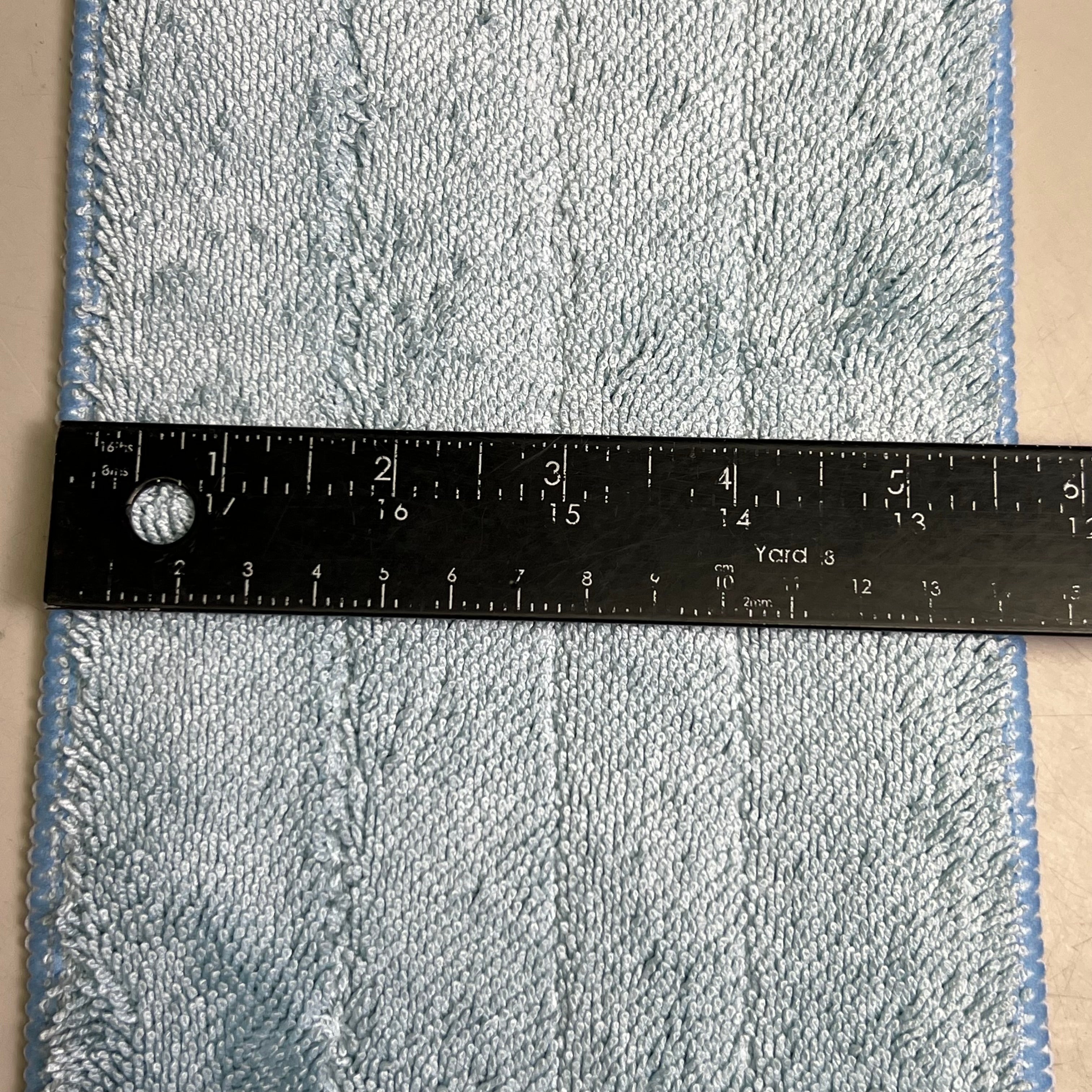 MAINTENANCE WAREHOUSE (3 PK of 3 Pcs) 18" Microfiber Finishing Mop Pad 117768
