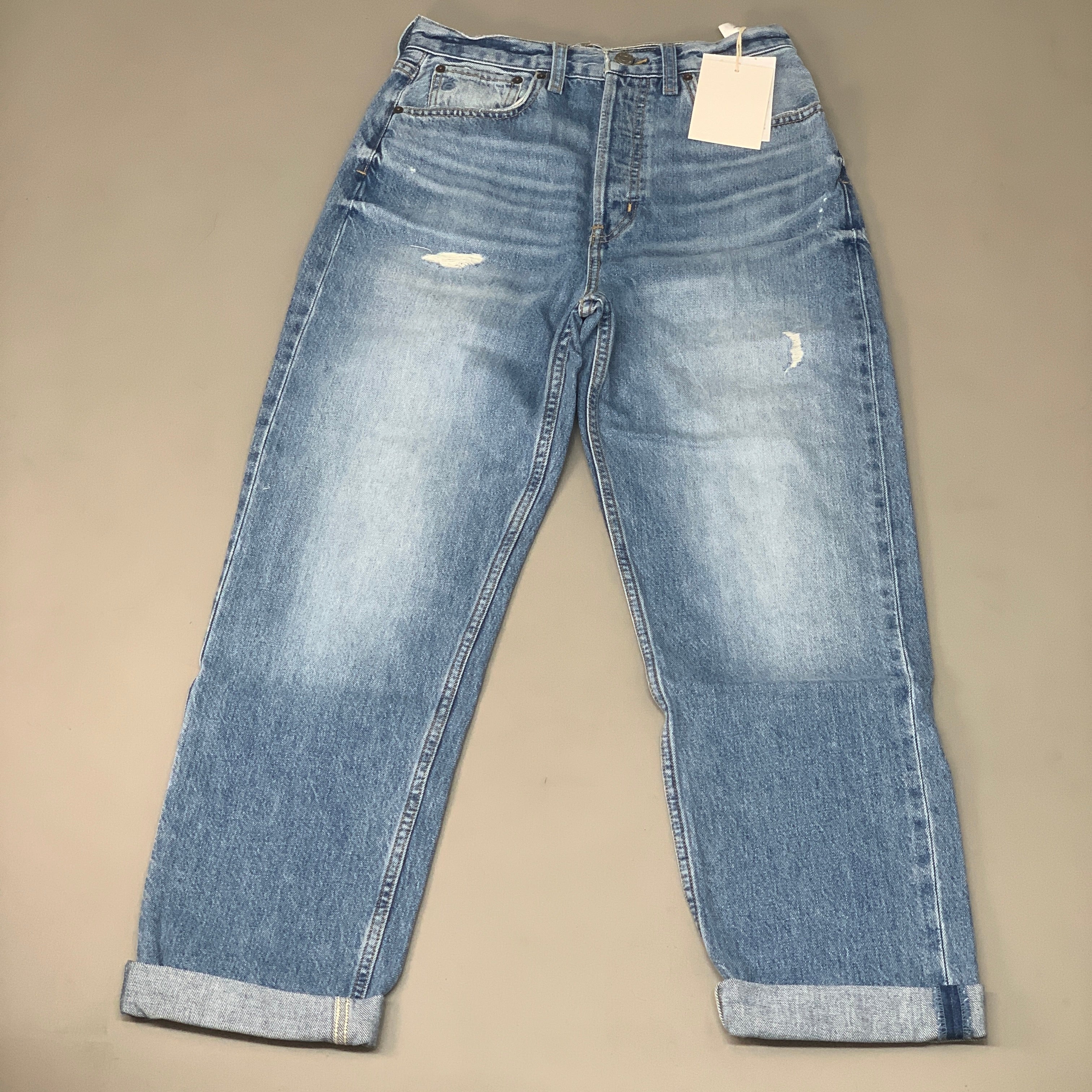 ETICA Bryce Pinch Waist Boyfriend Pant Canyon Reef Certified Organic Size 29 EW178281