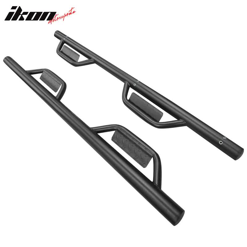 2009-2018 Dodge Ram 1500 2500 Quad Cab Black Running Boards Nerf Bars