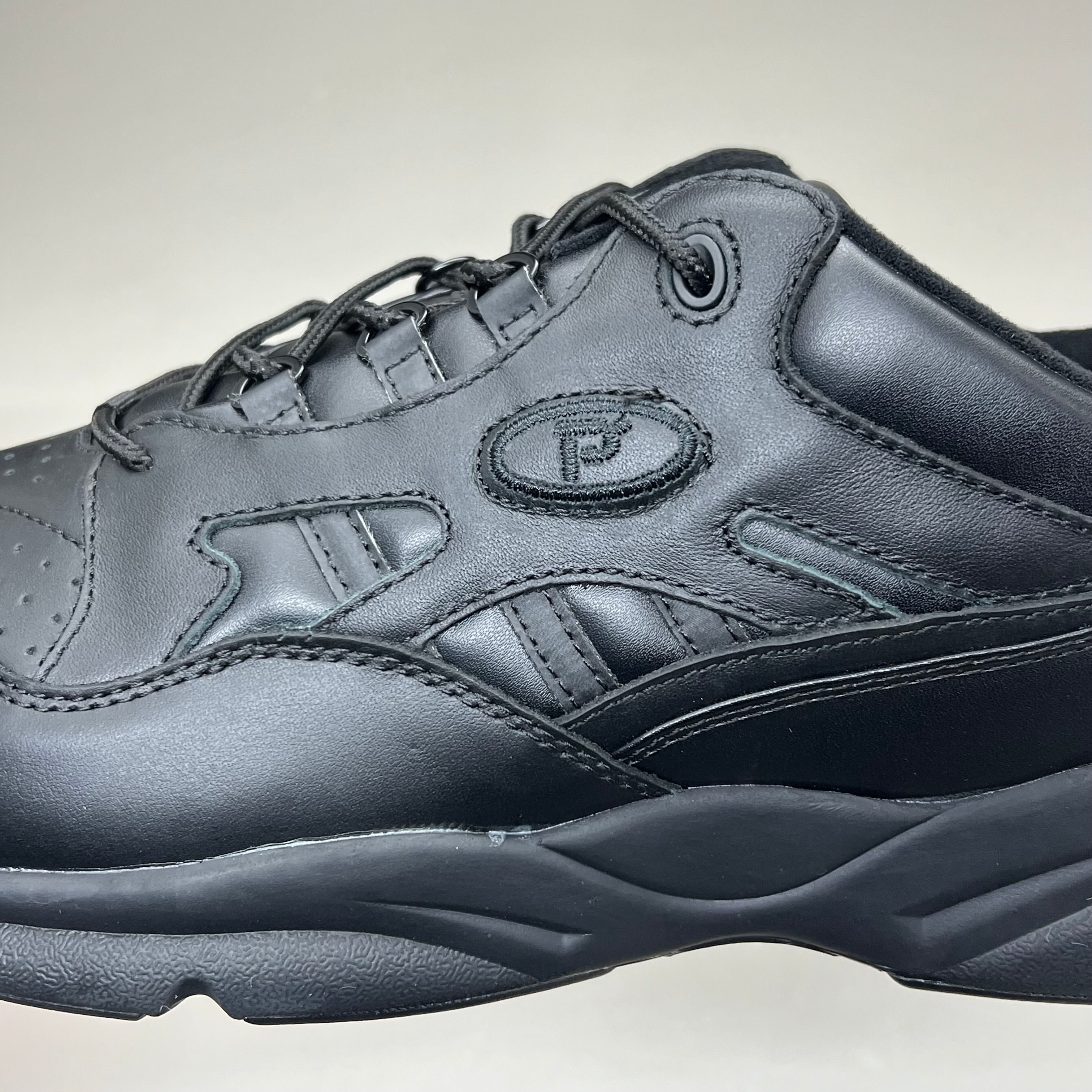 PROPET Stark Slip Resistant Sneaker Ortholite Men's Sz 9.5 XX(5E) Black MAS022L