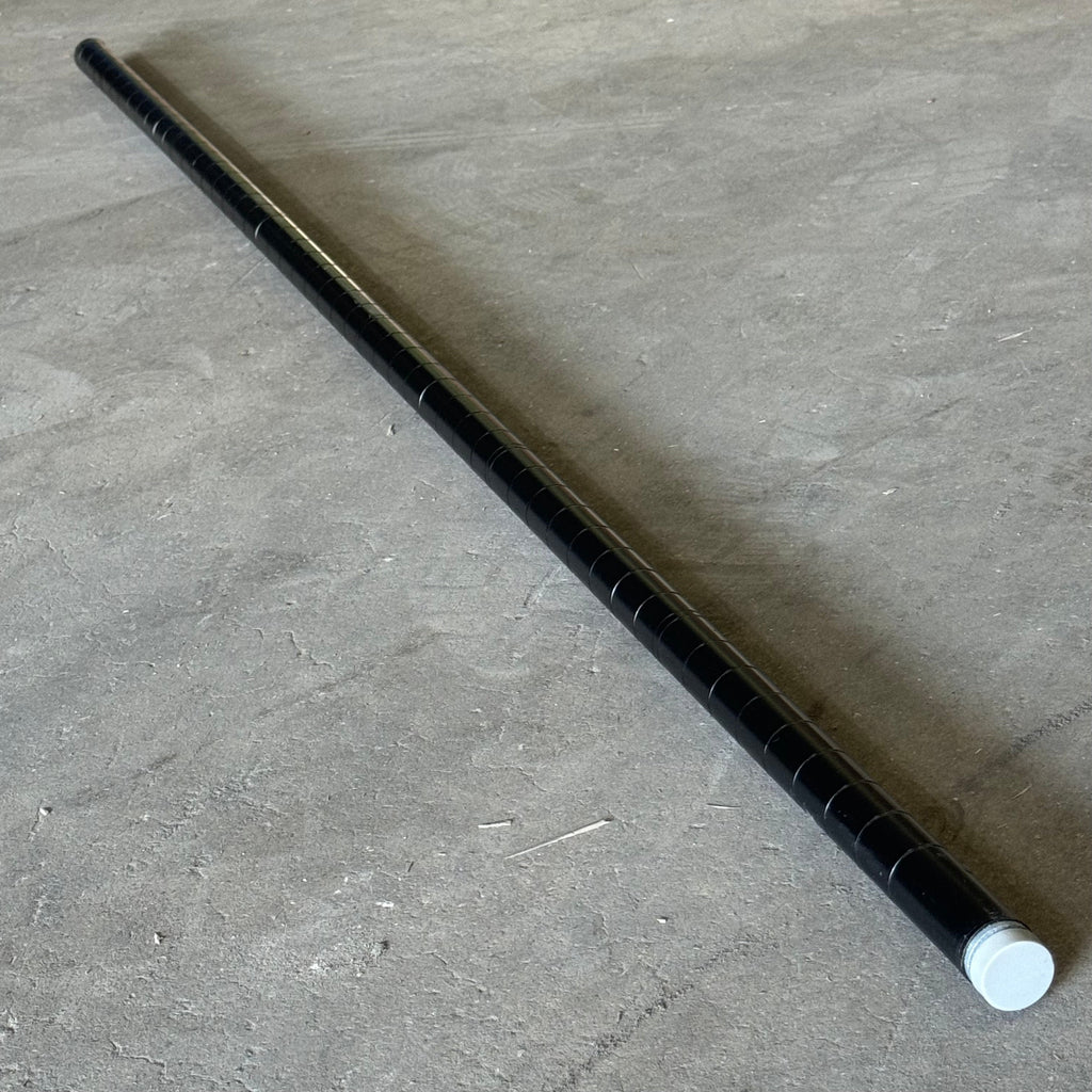 FOCUS FOODSERVICE (4 Pack) 54" Black Epoxy Posts FG054BK