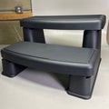 WATKINS 2 Tier Polymer Spa Step Non-Slip Surface 22.5"x30.5"x17" Black New