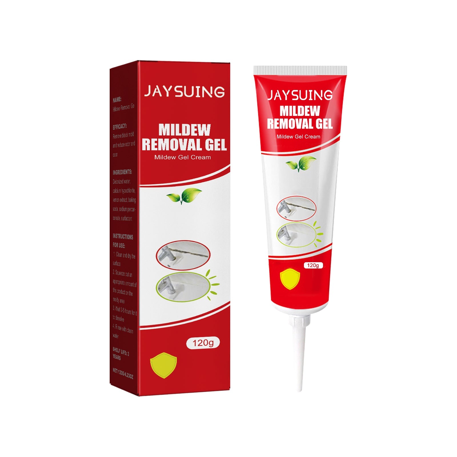 Mildew Remover, Bathroom Kitchen Ceiling Wall Cleaning Stains Anti-mildew Cleaner