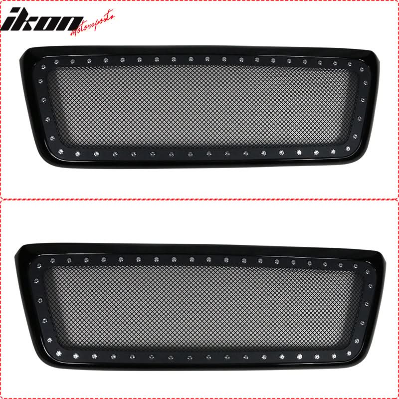 Fits 04-08 Ford F150 Front Upper Mesh Grille Rivet w/ Shell - ABS