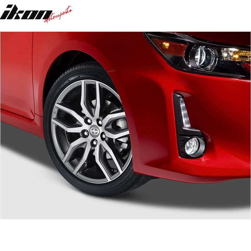 2014-2015 Scion tC Front Bumper Clear Fog Lights Lamps Left Right