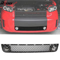 2008-2010 Scion xB Front Bumper Mesh Grille W/Clear Fog Lights Lamp