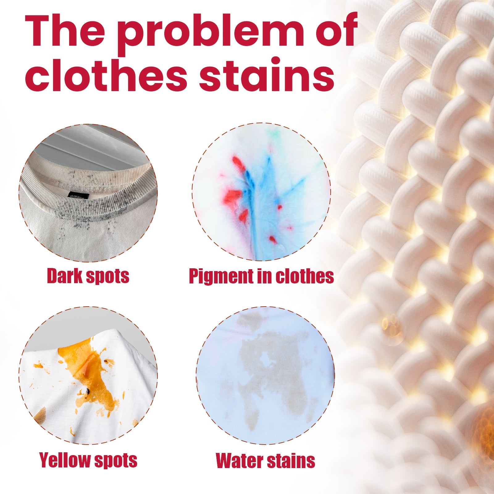 Clothes Decontamination Wipes Deep Clean Stain And Stain Protection Clothes Cleaning Wipes