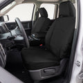 Covercraft 2024+ Jeep Wrangler Covercraft Endura PrecisionFit Custom Front Seat Covers - Blk/Blk GTJ4414ABENBK