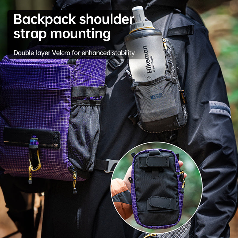 HIKEMAN Outdoor Tactical Waist Bag - Expandable for Backpack, Lightweight Hiking Gear