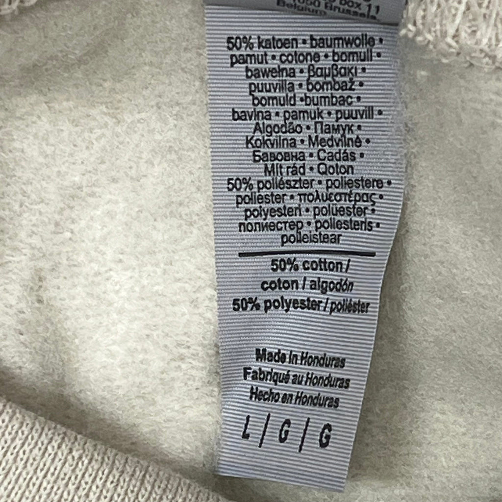 GILDAN Heavy Blend Crewneck Sweater Sweatshirt Sand SZ L G180