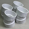GENOVA (4-PACK) Schedule 30 PVC Hub Elbow 3" x 3" 22.5 Degree G60830