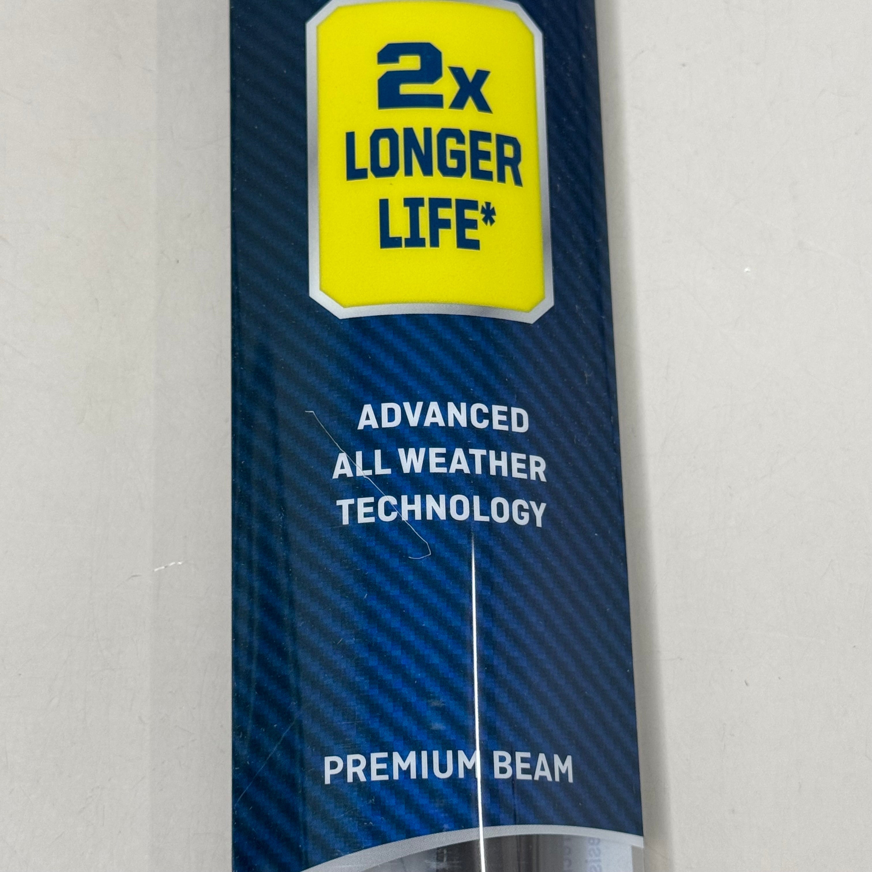 PEAK (2 Pack) Optix Plus Beam Windshield Wiper Blades 24" OTP241 2x Longer Life