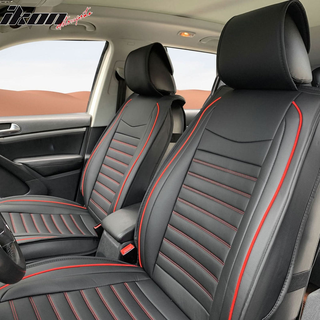Universal Car Seat Covers Cushion Protecots PU Leather - 02 Style