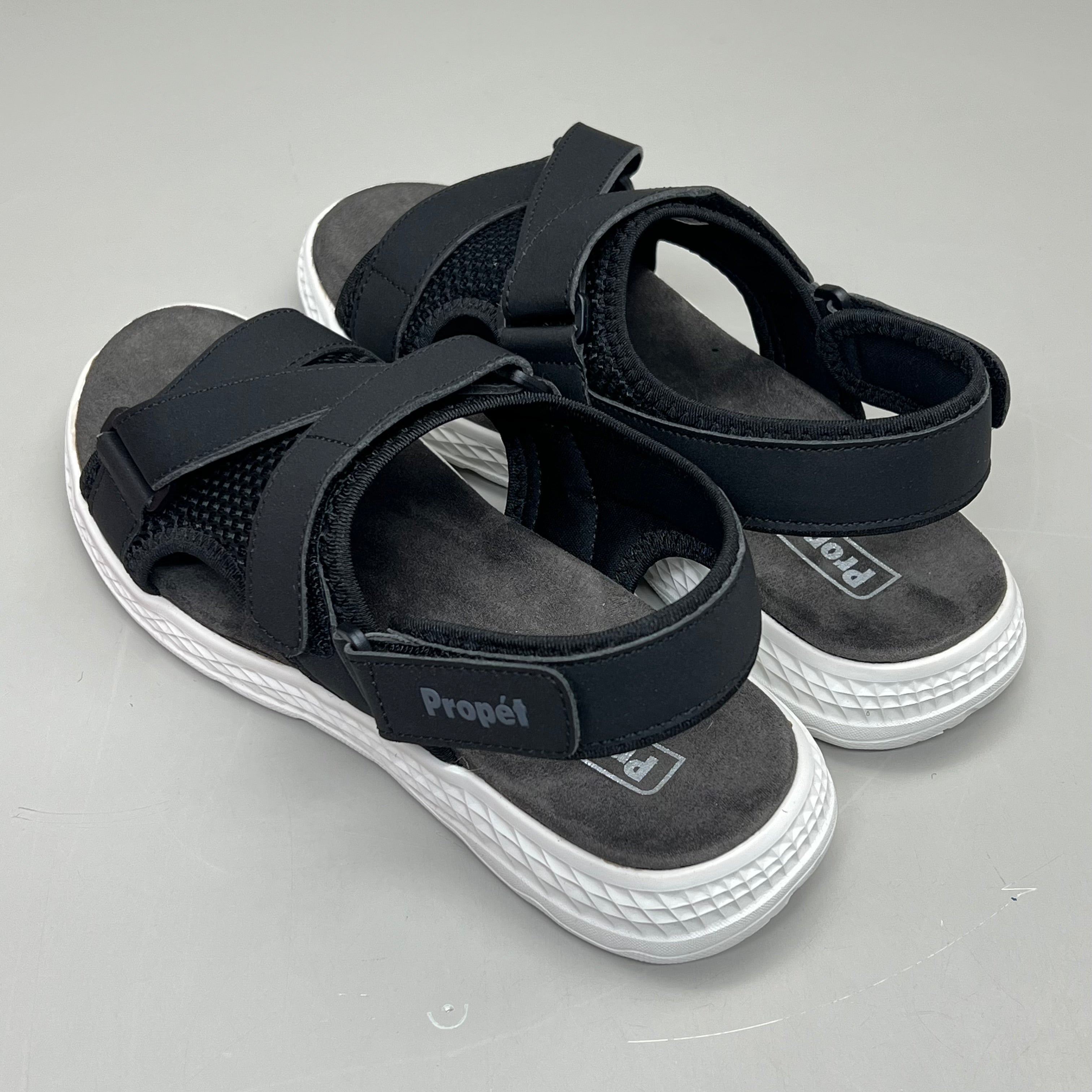 PROPET Travel Activ Sport Lightweight Women's Sz 8.5 W(D) Black/White WST013P