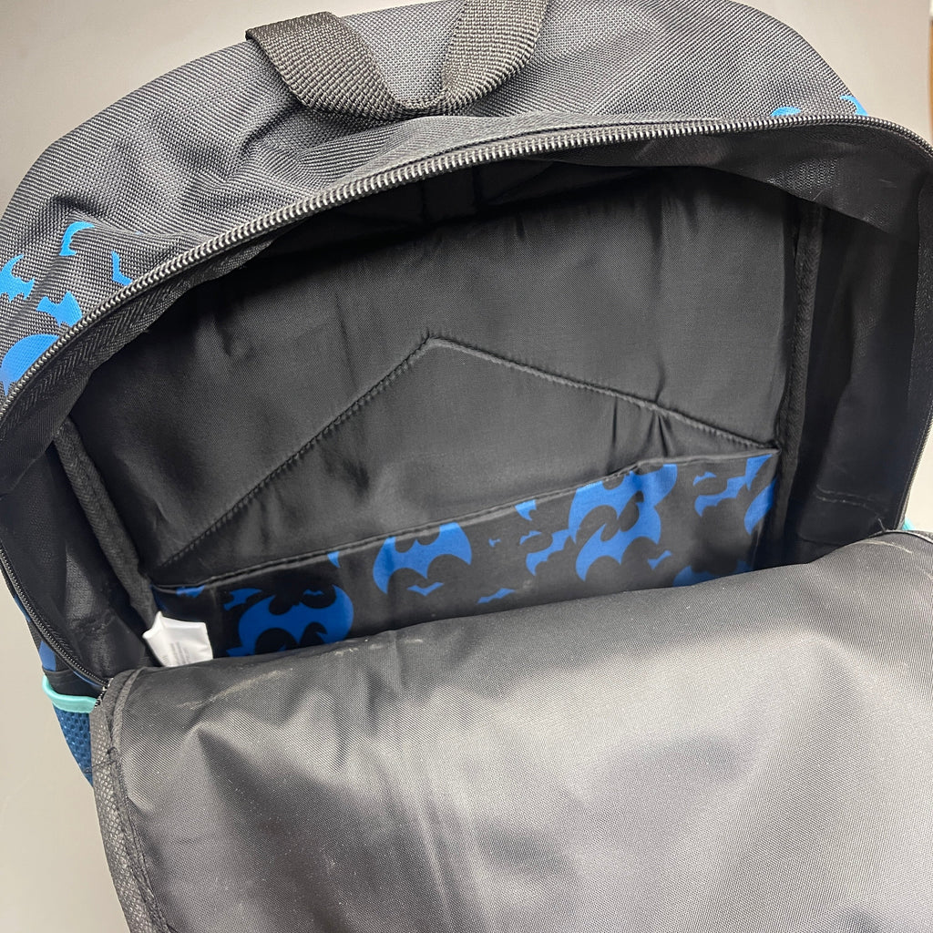 ACCESSORY INNOVATIONS Batman Backpack & Lunch Bag Blue (New)