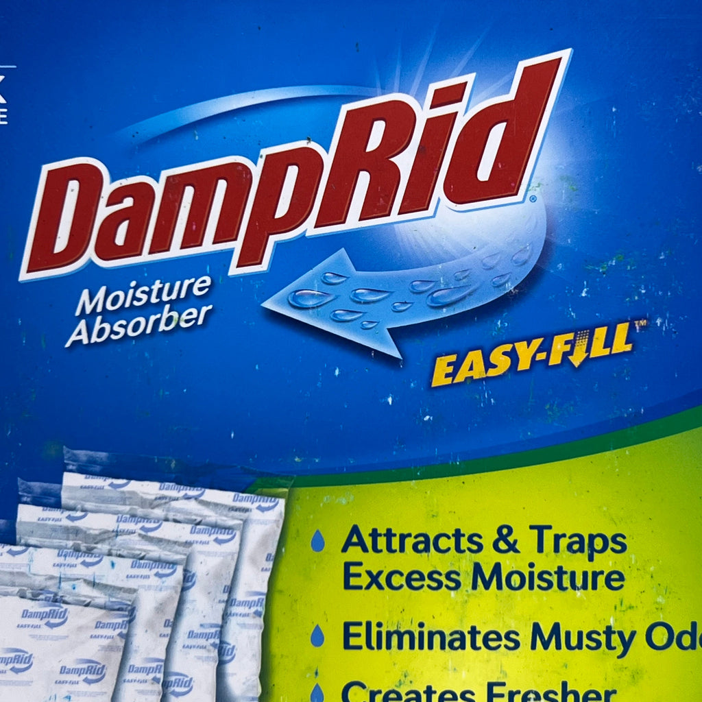 DAMPRID (2 PACK) 10.5 oz Fragrance Free Moisture Absorber Refill (4-Count)