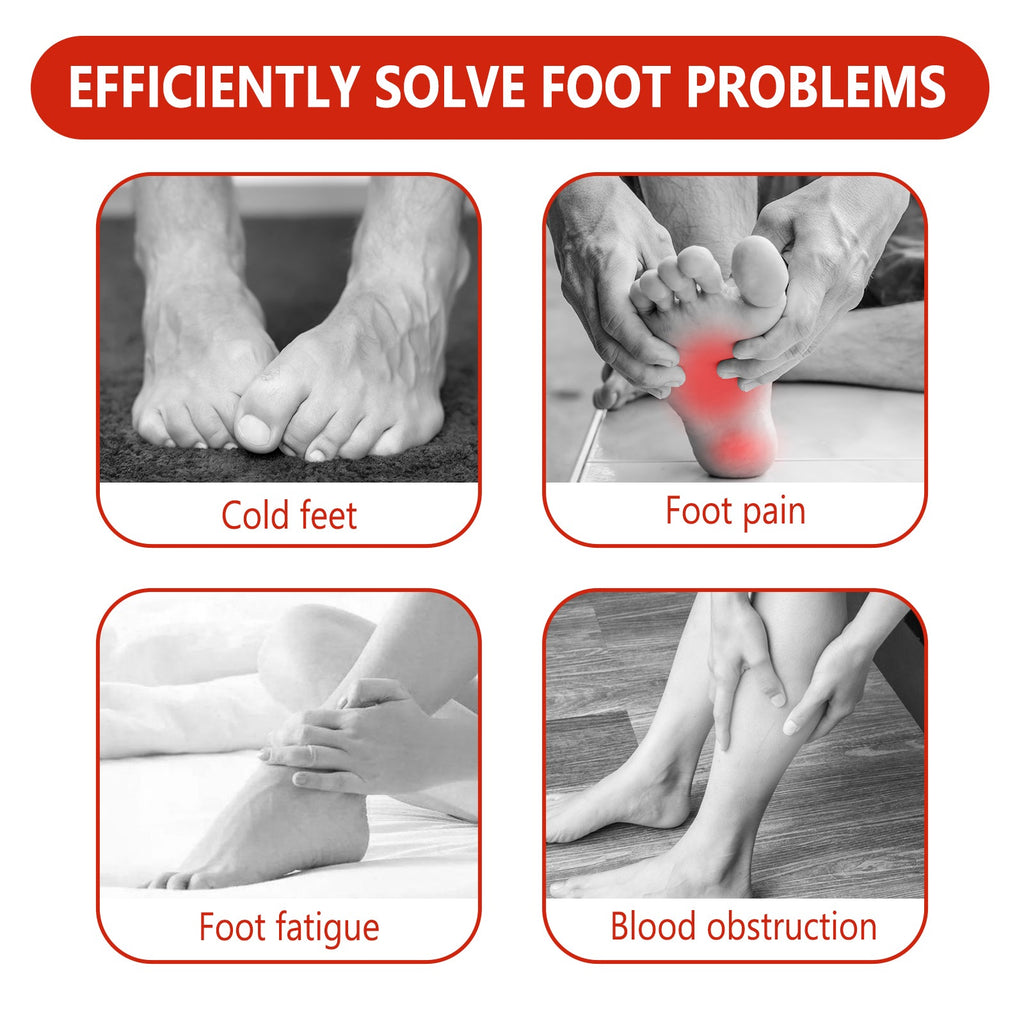 Self-Heating Massage Socks, Winter Outdoor Sports Wind And Cold Foot Care Massage Socks