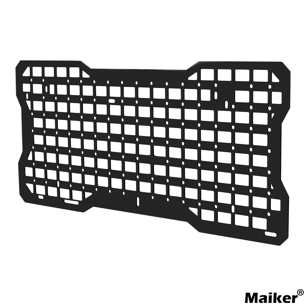 JK&JL Tailgate Tactical Panel for Wrangler Tailgate Tool Kit/JL Organizer Racks Compatible with Jeep Wrangler 2007-2022 JK JKU &