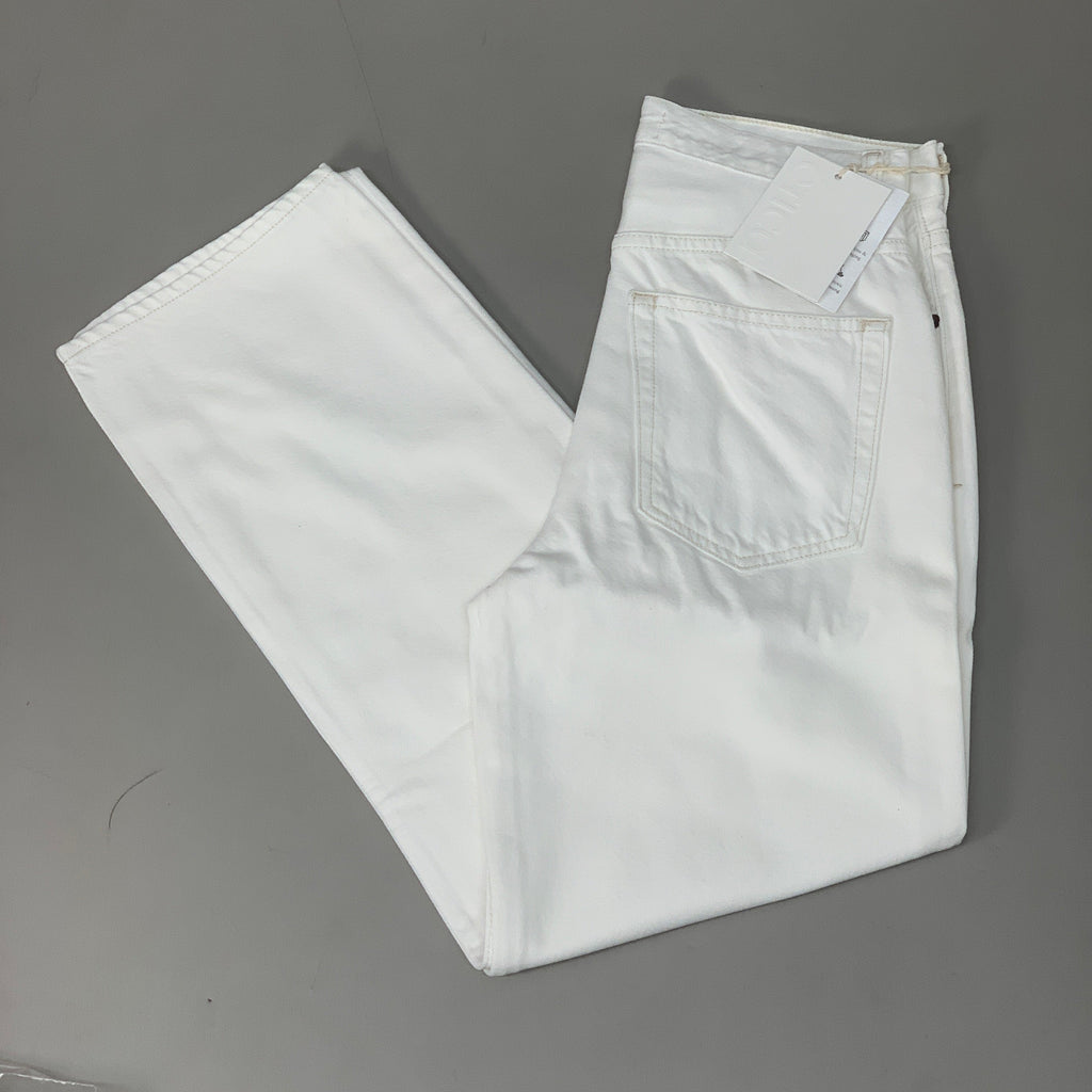 ETICA Tyler High Waist Straight Leg Ankle jeans Vintage White Size 27 EW180114A