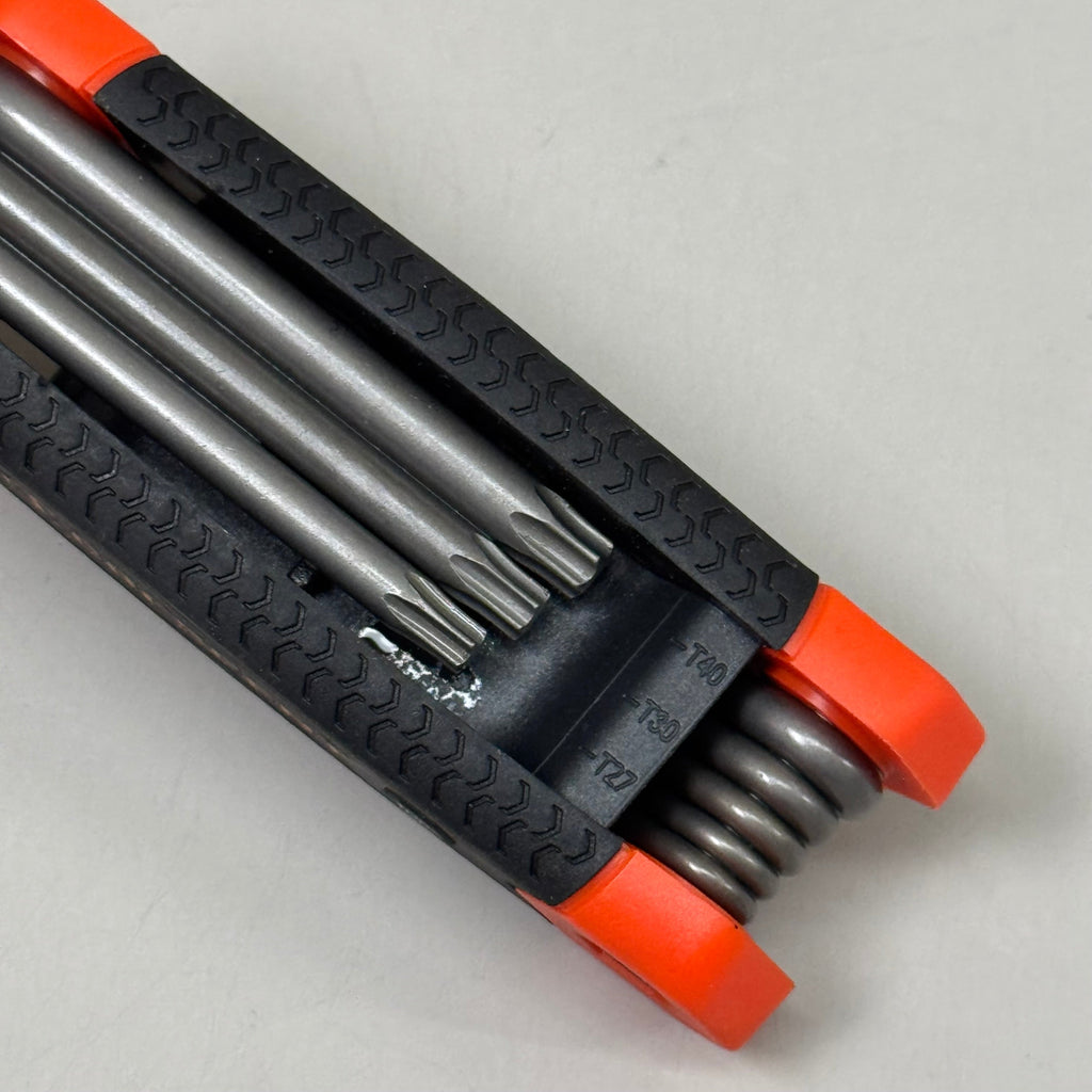 CRESCENT (New!)CHKFT8 Folding(8 Piece) Torx Dual Material Hex Key Set