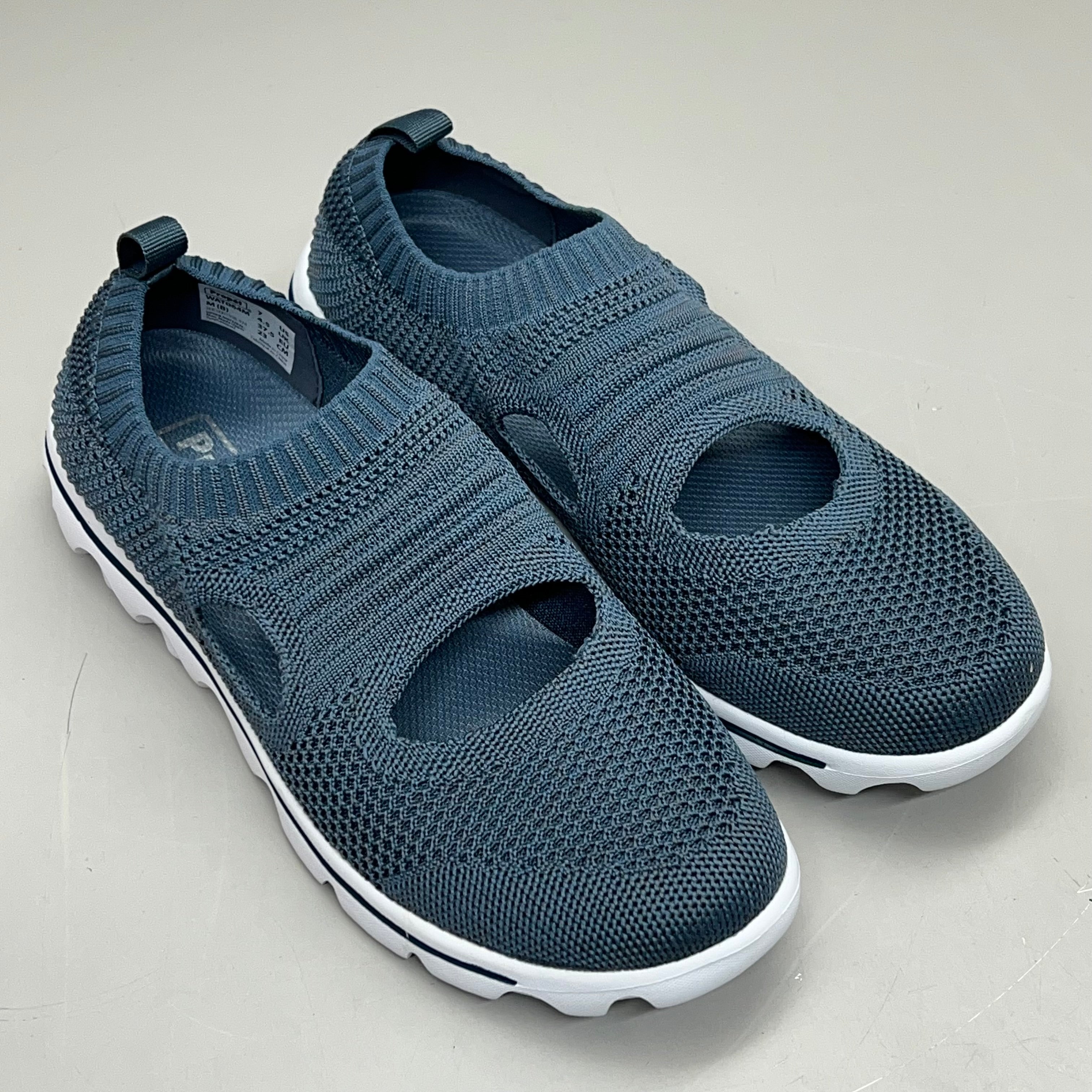 PROPET Travel Activ Avid Knit Flexible Shoe Women's Sz 7 M(B) Denim WAT064M