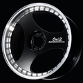 Advan ONI2 Progressive 20x11.0 / +15 Off / 5x114.3 / 73mm Bore / Machining and Racing Gloss Black YAYP0M15EBF