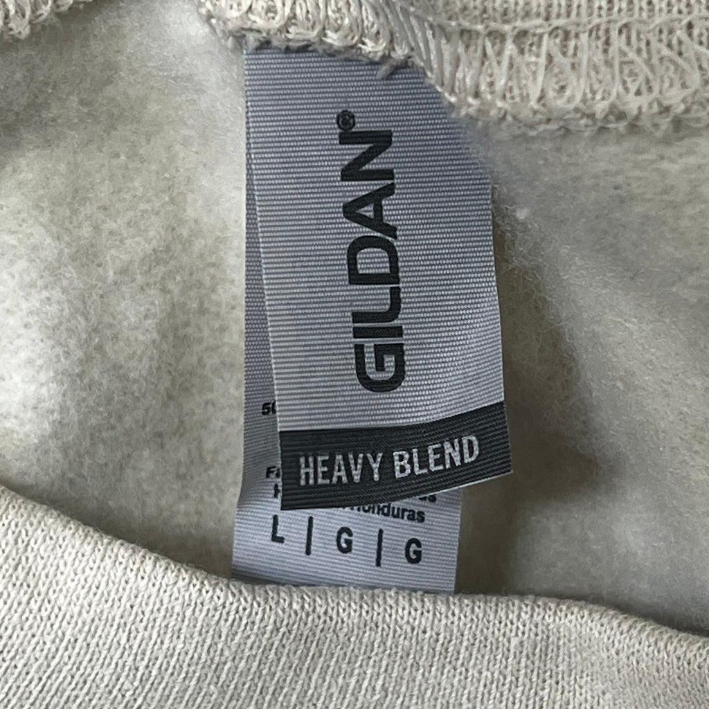 GILDAN Heavy Blend Crewneck Sweater Sweatshirt Sand SZ L G180