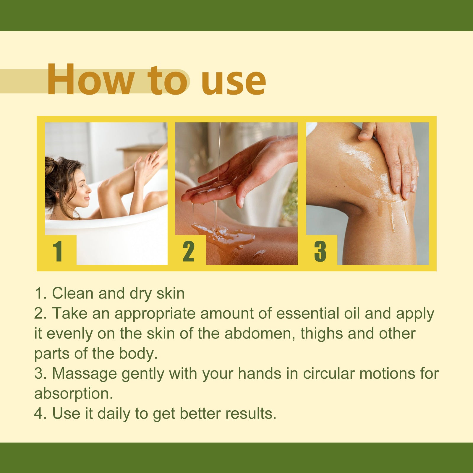 Olive Skin Care Oil Gently Moisturizes Tender, Firming And Nourishing Skin Care Oil
