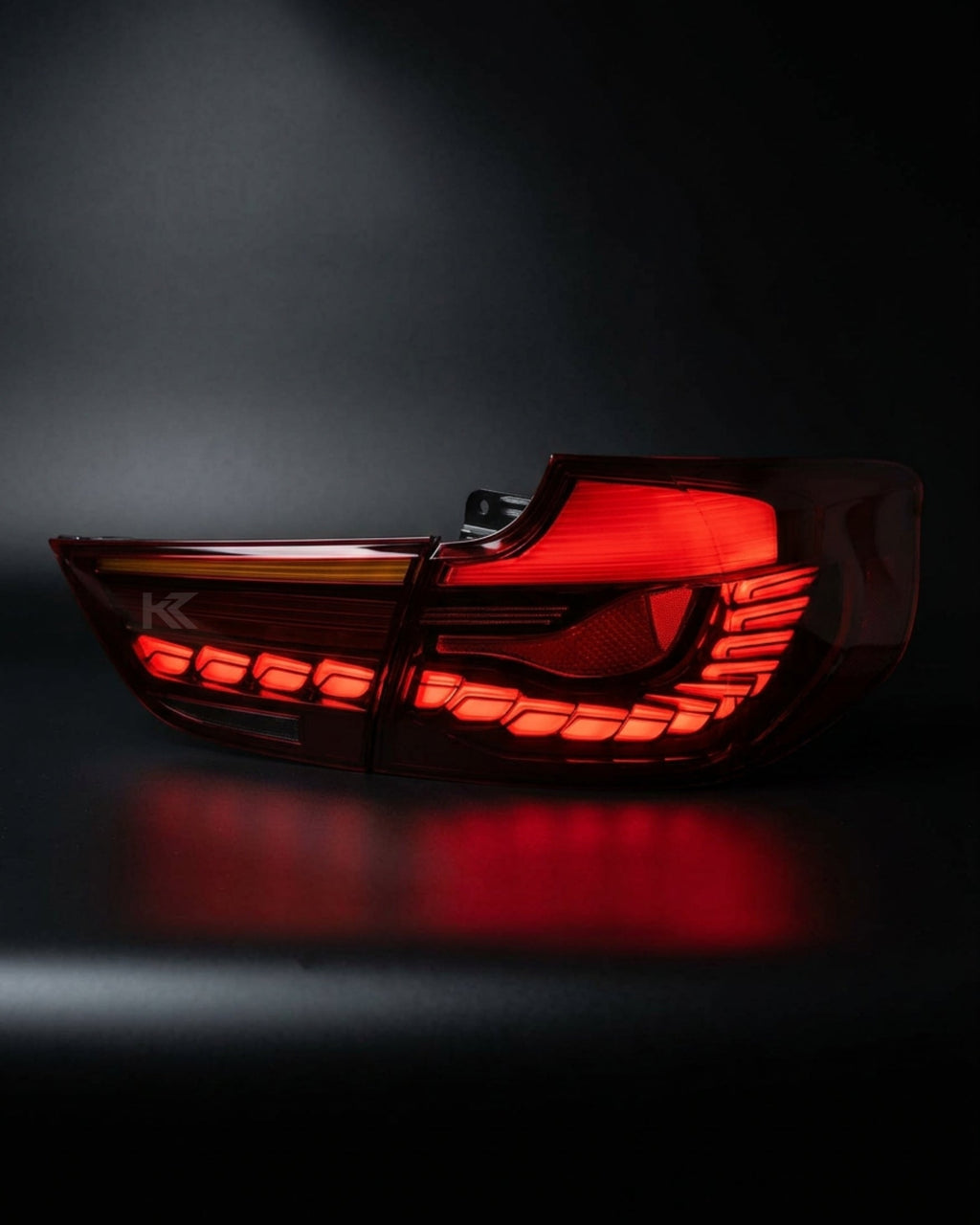 BMW 3-Series F34 Gran Turismo (GT) Red /or/ Smoke GTS OLED Style Tail Lights 2012-2016