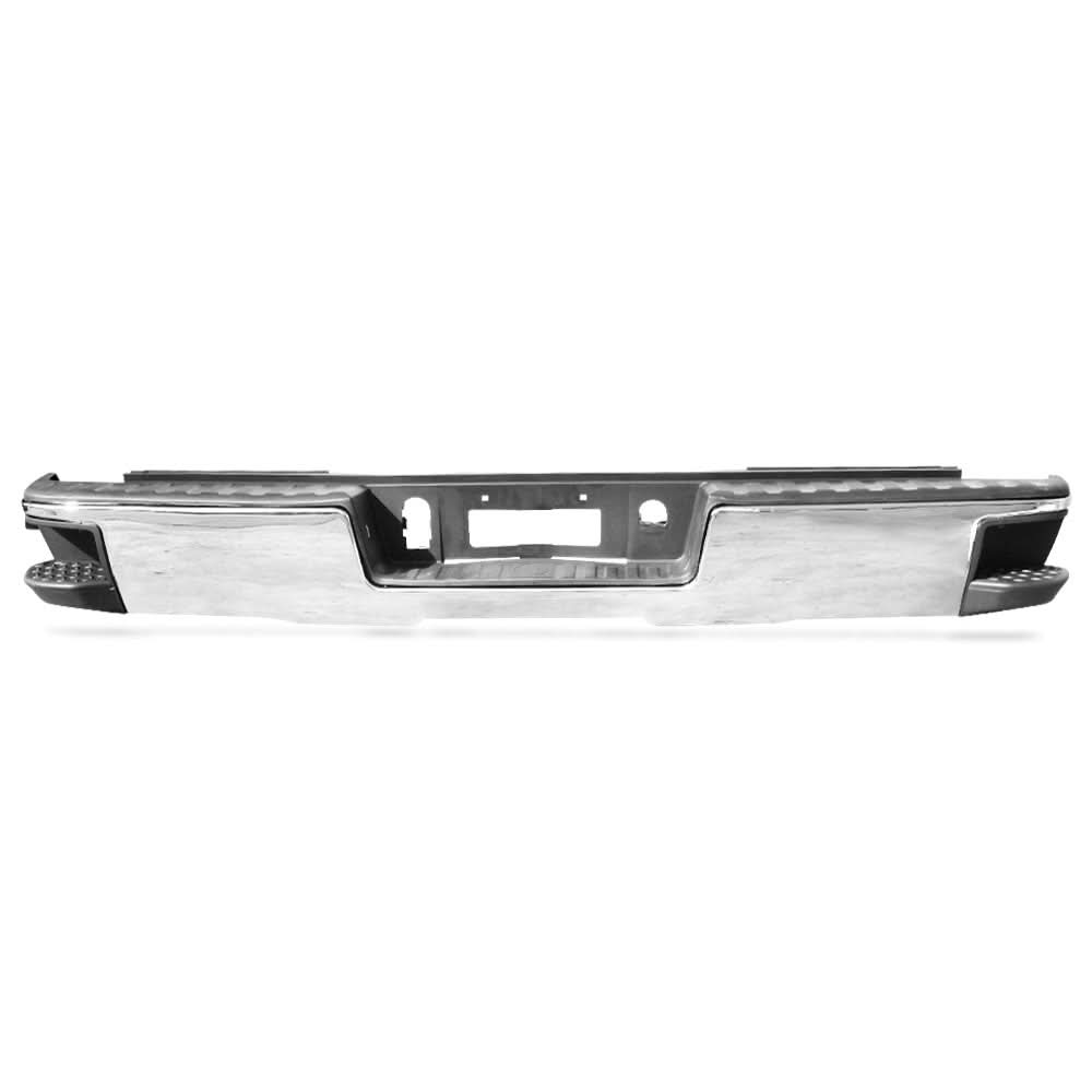 2014-2018 Silverado GMC Sierra 1500 Rear Step Bumper w/o Sensor Holes