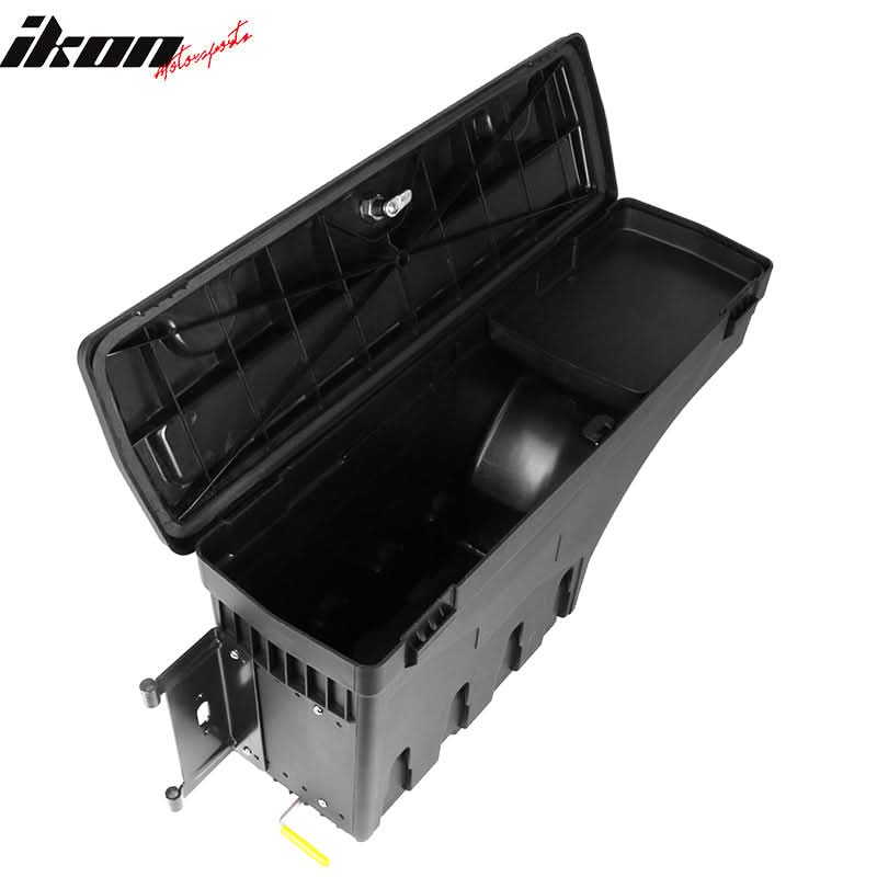 2015-2023 Ford F-150 Black Truck Bed Storage Box Driver Side ABS