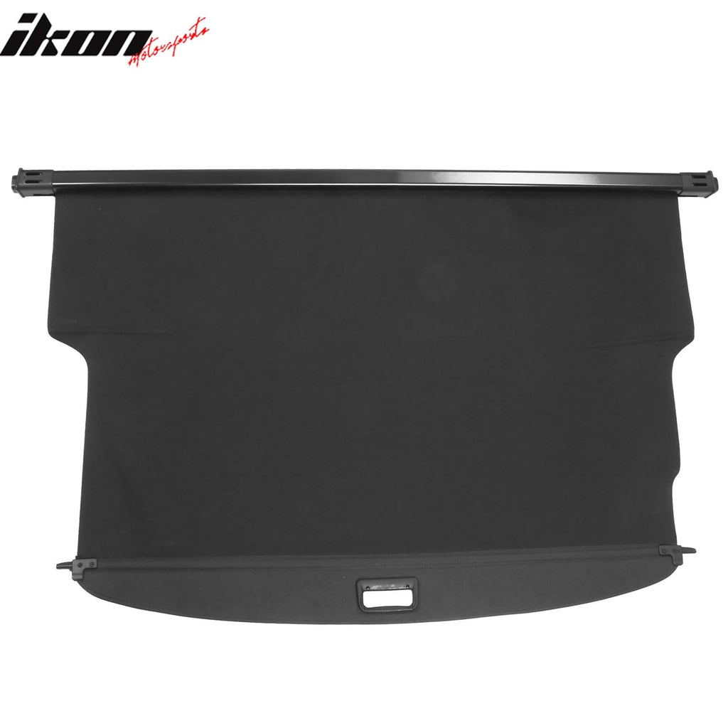 2018-2023 Chevrolet Traverse Black Trunk Cargo Cover PVC Aluminum Rod