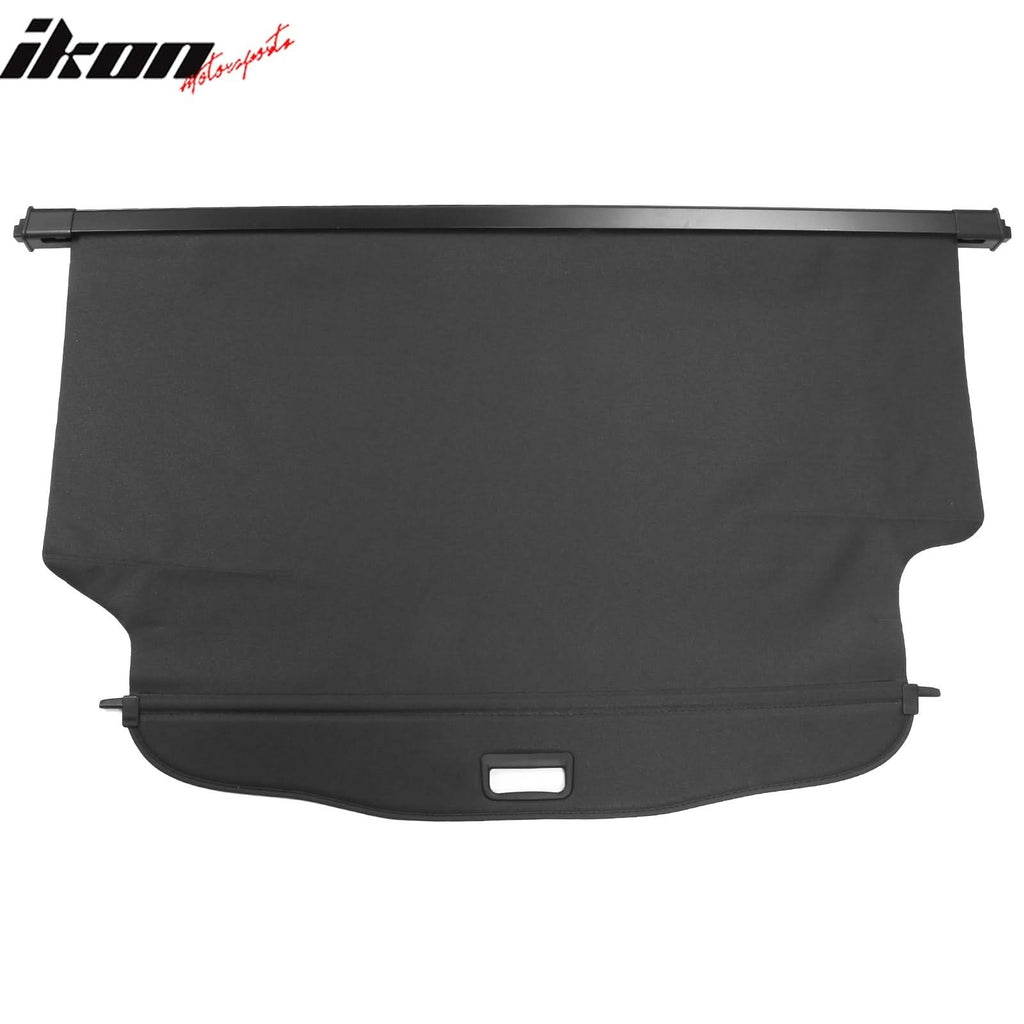 2017-2023 GMC Acadia Black Rear Trunk Cargo Cover PVC Aluminum Rod