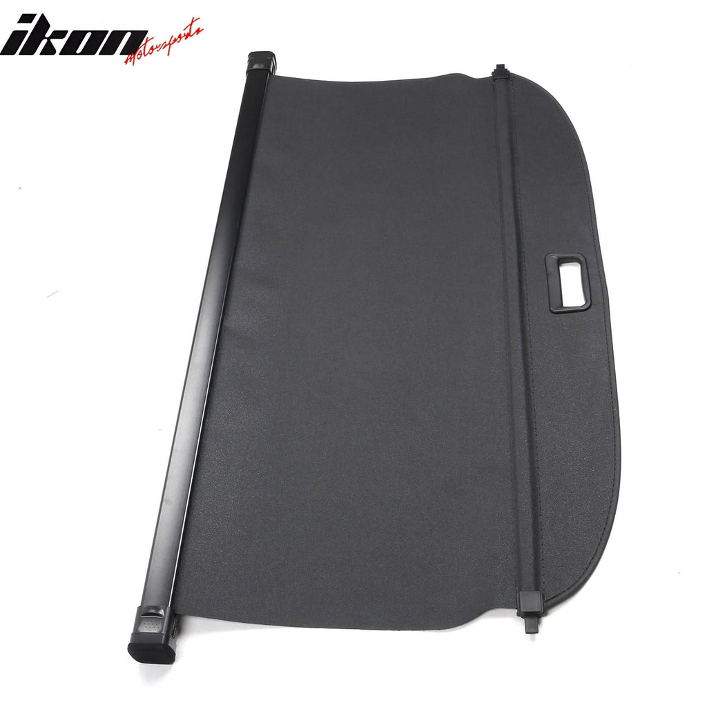 2022-2024 Toyota Corolla Cross Black Rear Cargo Cover PVC Aluminum Rod