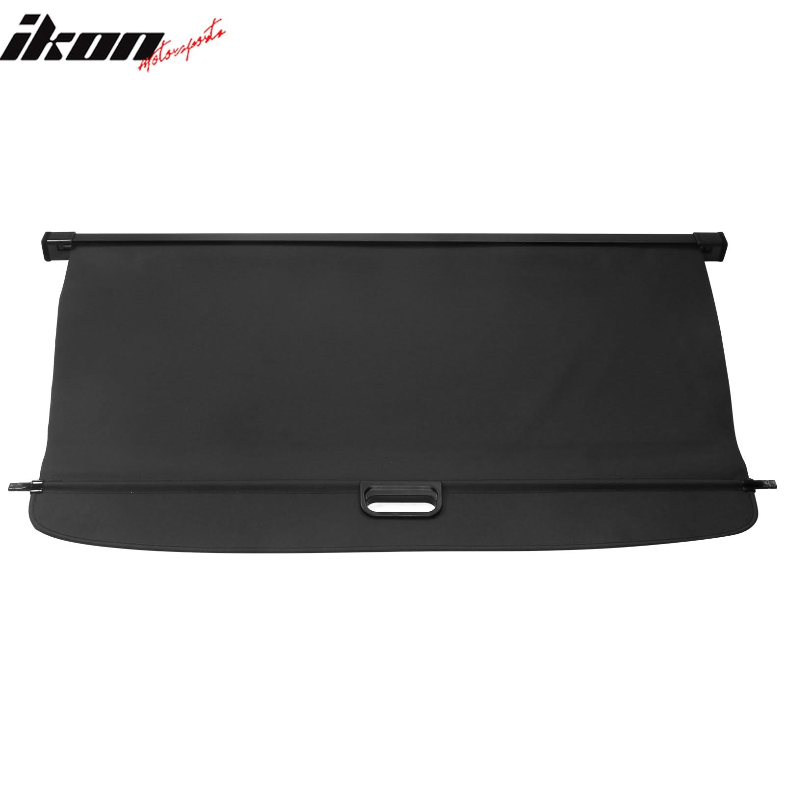 2018-2023 Volkswagen Atlas 4DR Black Rear Cargo Cover PVC Aluminum Rod