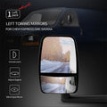 2003-2017Â Chevy Express GMC Savana Side View Tow Mirrors Textured