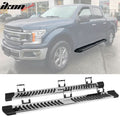 2015-2023 Ford F-150 Super Crew Cab V Running Boards Side Step Bars