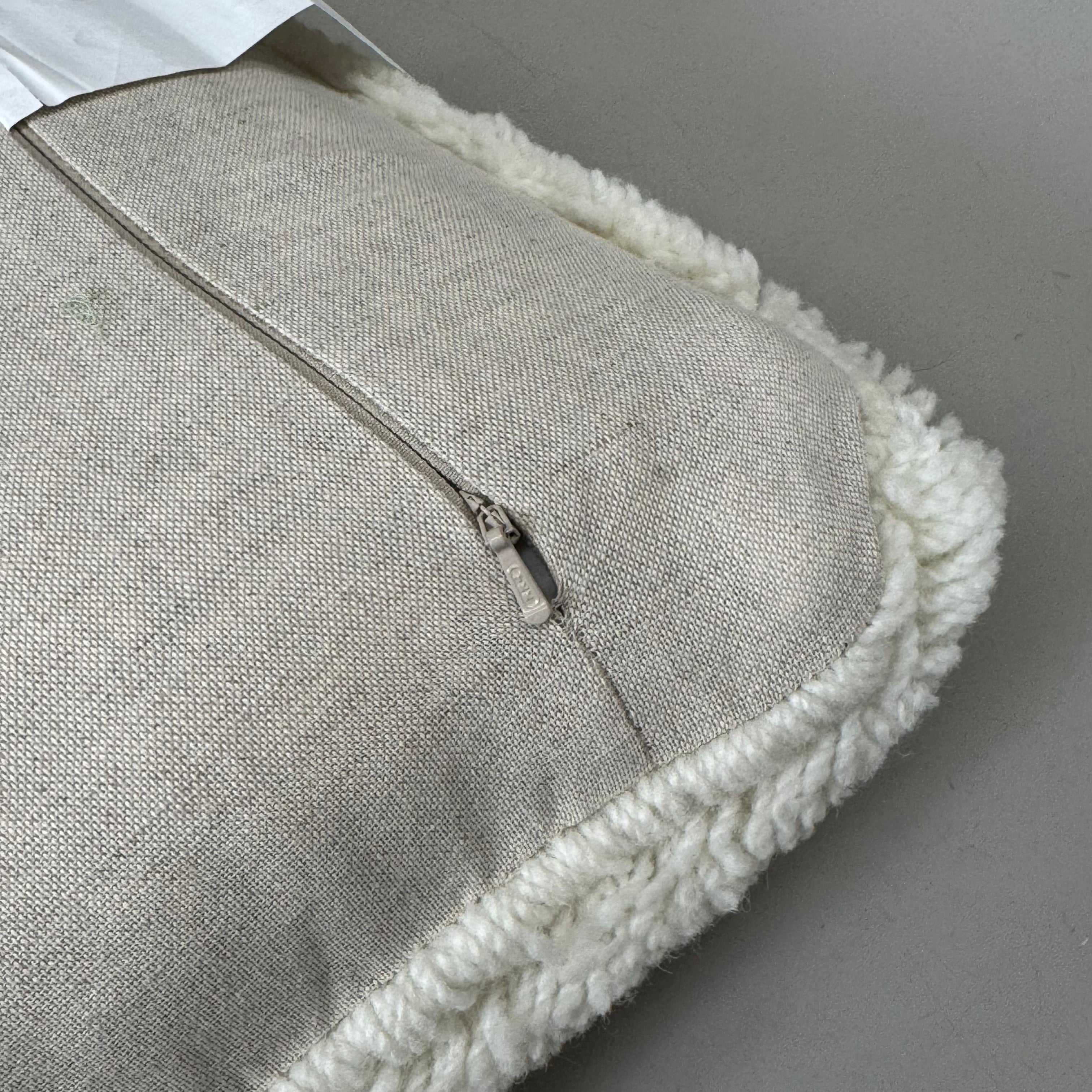 VILLA 22"x22" RN Mercer Decorative Throw Pillow in Ivory