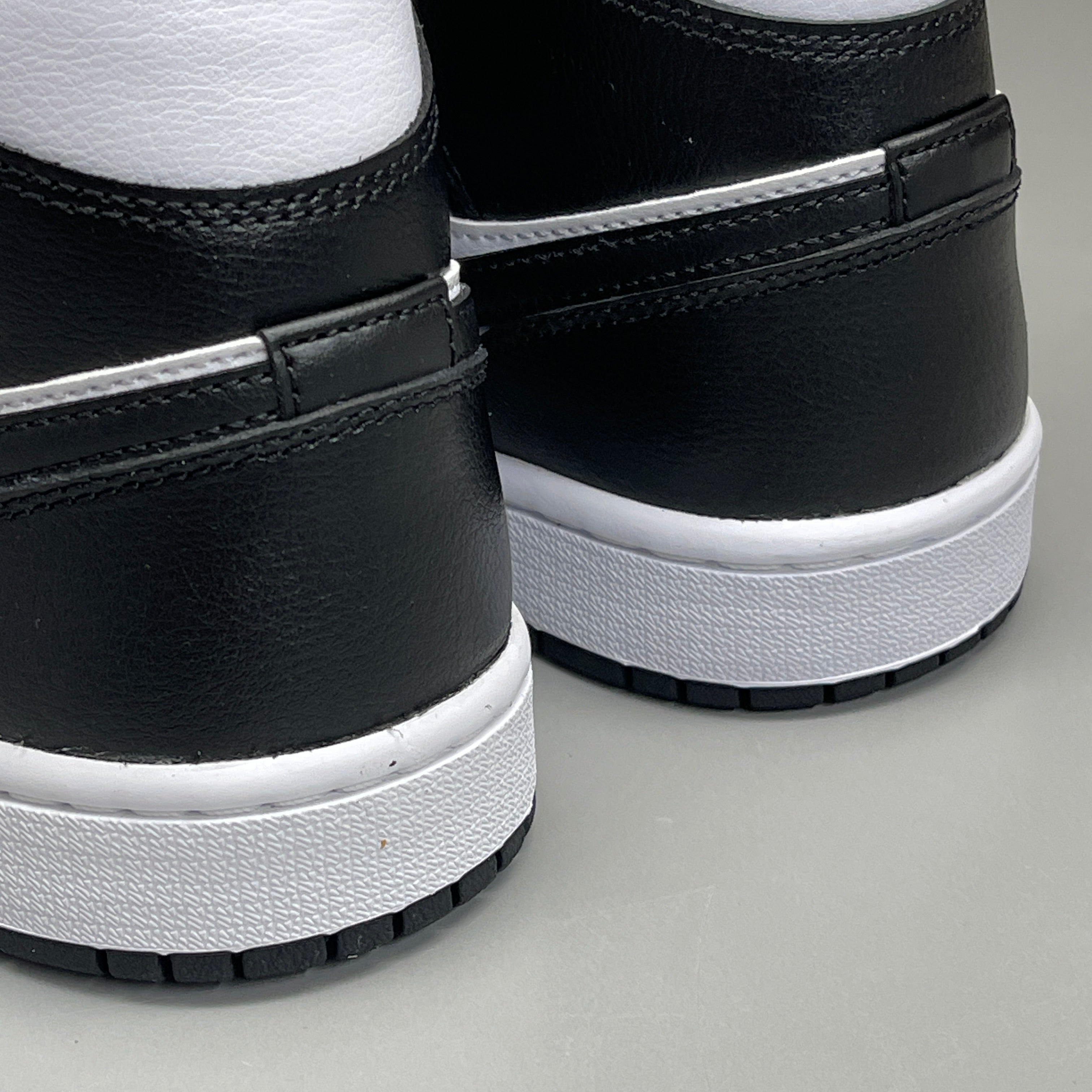 NIKE AIR JORDAN 1 Mid Panda Shoe Women's Sz 8.5 Black / White DV0991-101 (New)