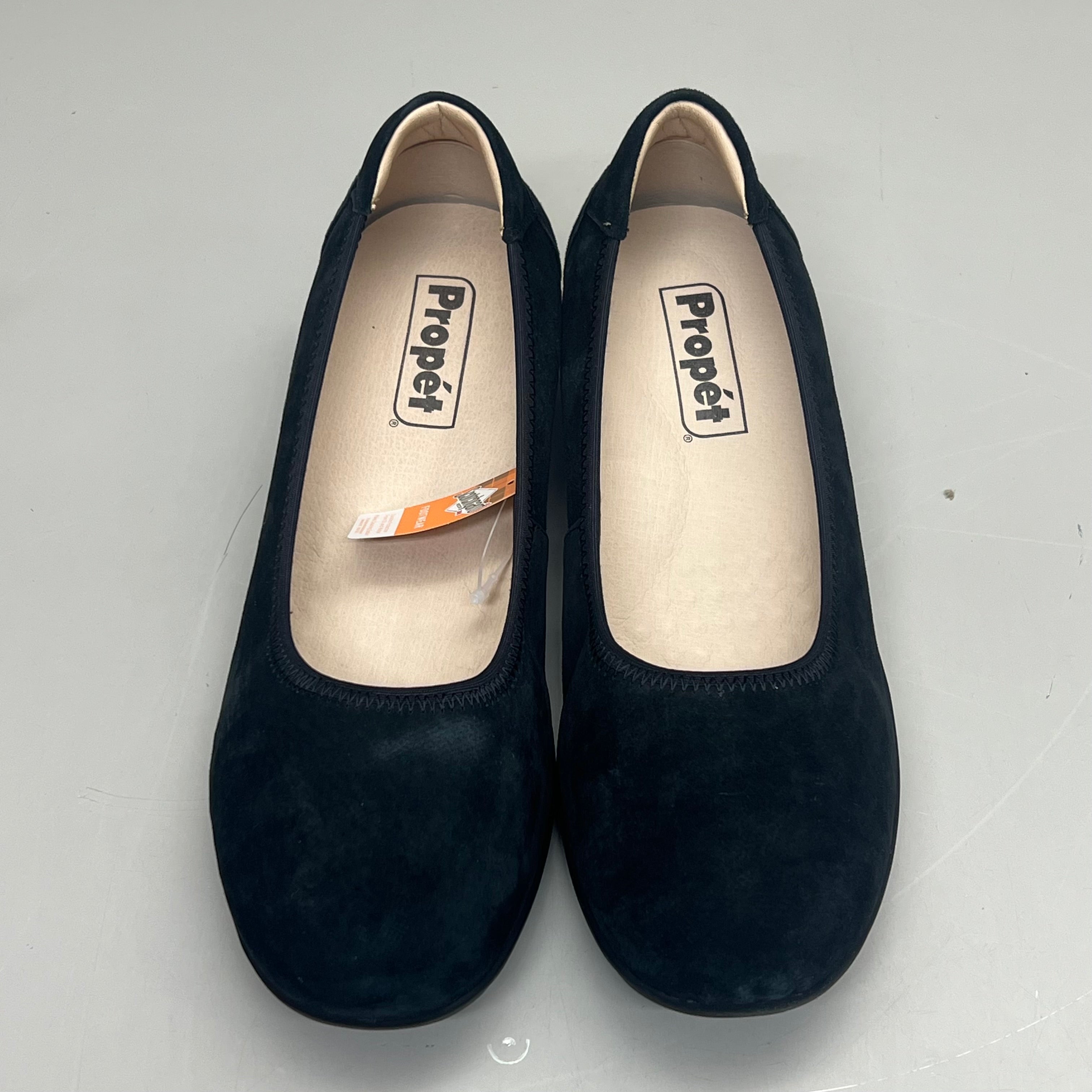 PROPET Yara Slip-On Cushioned Orthotic Comfort Womens Sz 6.5 Black Suede WCX004L
