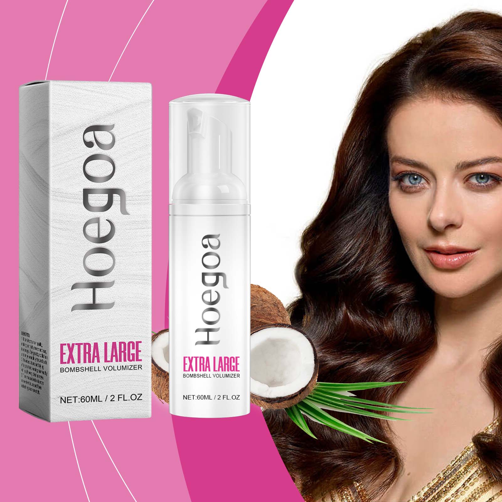 Volumizing Curls Styling Mousse Hair Styling Wax Foam Curls Moisturizing Treatment Mousse