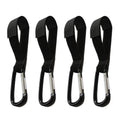 4pcs/Set Stroller Hooks Wheelchair Stroller Pram Carriage Bag Hanger Hook Baby Strollers Shopping Bag Clip Stroller Accessories