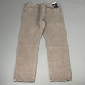 LEVIS 501 Original High Rise Straight Leg Jeans Women's Sz 32x30 Tan 125010525
