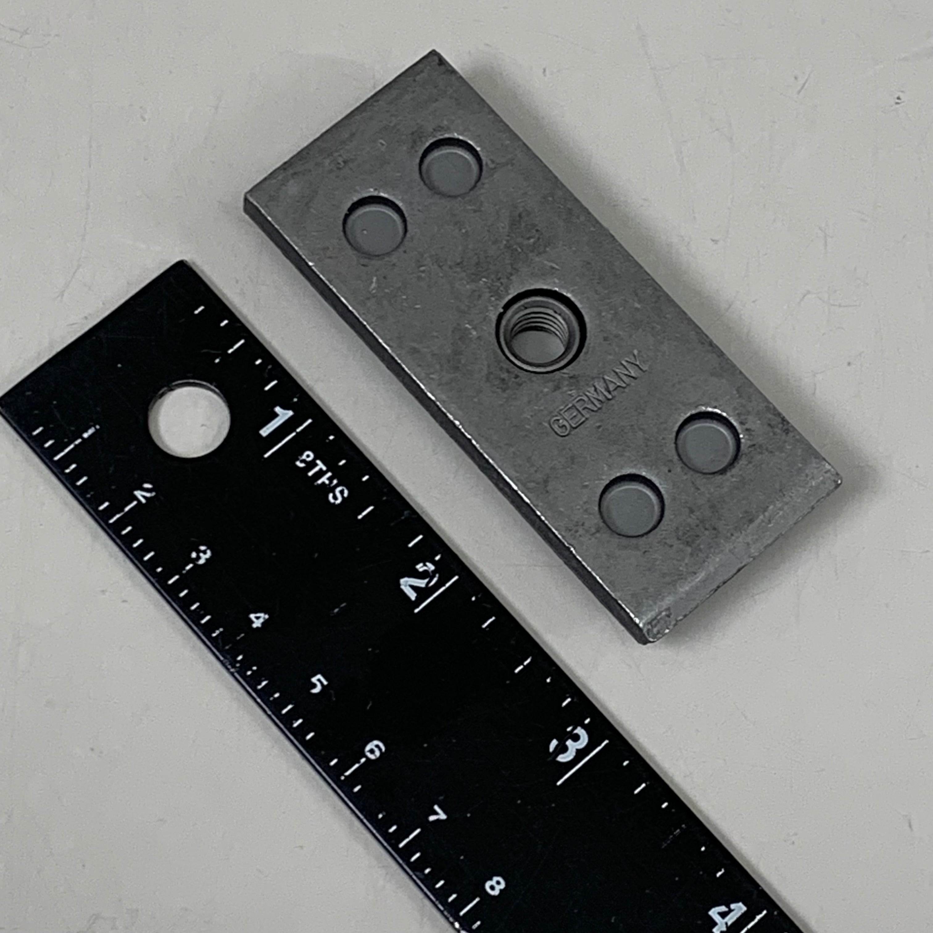 STAUFF (25 PACK) Single Welded Plate Twin Series 3D Carbon Steel Grey SP-3D-U-W2