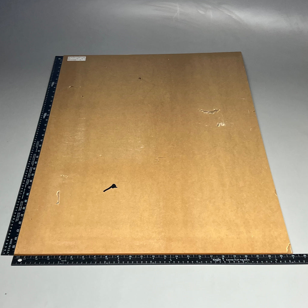 Clear Plexiglass Acrylic Plastic Piece .500 X 24" X 36" Paper Masked GO-19526540