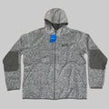 COLUMBIA Sweater Weather Fleece Full Zip Jacket Men's Sz XL Heather Grey
