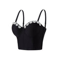Tight fishbone corset top